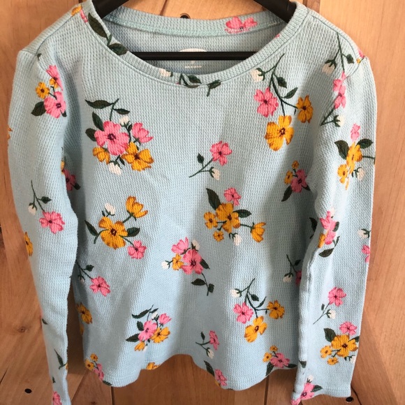 Floral Old Navy Thermal - Picture 1 of 4